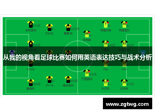 从我的视角看足球比赛如何用英语表达技巧与战术分析